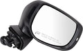 Passenger Side Mirror Assembly Power Heated Memory Turn Signal Blind Spot Foldaway Smooth Black Compatible with 2019-2020 Subaru Forester