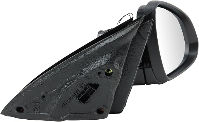 Passenger Side Power Heated Mirror Smooth Black with Turn Signal Compatible with 2011-2017 Buick Regal GM1321486