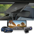 Front 2K+Rear 1080P Dash Cam Adapts for Toyota Prius 2023-2026 & Prime Plug-in Hybrid (XW60), OEM Style, Dual HD Video, Built-in WiFi & APP, Loop Recording, G-Sensor, Easy to Set, 64GB Card