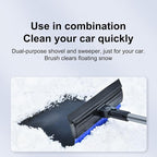 Ice Scraper Snow Brush, 3 in 1 Car Snow Brush and Ice Scraper, Ergonomic Foam Grip, Durable Ice Scraper for Snow Removal, Cars, Trucks
