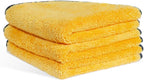 MRD's Home 3 Pack Microfiber Towels for Cars,16inch*14inch-420GSM Premium Microfiber Cleaning Cloth Car Drying Towel,Safe for Car Wash Scratch Free Strong Water Absorption