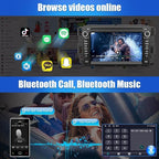 4Core Car Radio Stereo for Chevrolet Chevy Silverado Tahoe GMC Sierra Yukon 2007-2013, 7 inch Touch Screen Head Unit with Android 13 Carplay/Android Auto SWC GPS WiFi Bluetooth FM