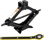 Scissor Jack for Car with Ratchet Wrench,1.5T (3307lbs) Capacity Scissor Car Jack Kit for Lifting Light Vehicles,Heavy Duty Vehicle Accessories Tire Jacks Lifting Range of 3.94-13.19"