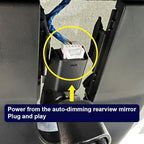 4K Dash Cam Suitable for Genesis GV80 2021-2025 (HD2-T6010, Blue Black), Integrated OEM Style, UHD 2160P Video, WiFi & APP, Loop Recording, Gravity Sensor, Night Vision, Plug & Play, 64GB Card
