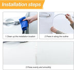 Car Door Edge Guards, 16Ft Rubber Seal Car Door Edge Trim, U Shape Door Edge Protector Guard, Aluminum Weather Proofing Automotive Door Edge Molding Protection for Most Car (Gray)