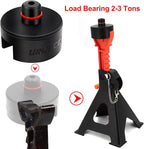 Car Jack Stand Adapters for Tesla Model 3 model3 Model Y modely Model S and Model X, Axle Jack Stand Adapter Pucks, Rubber Jack Pad Pucks Lifting Plugs - fits 3 Tons Jackstand, Set of 2