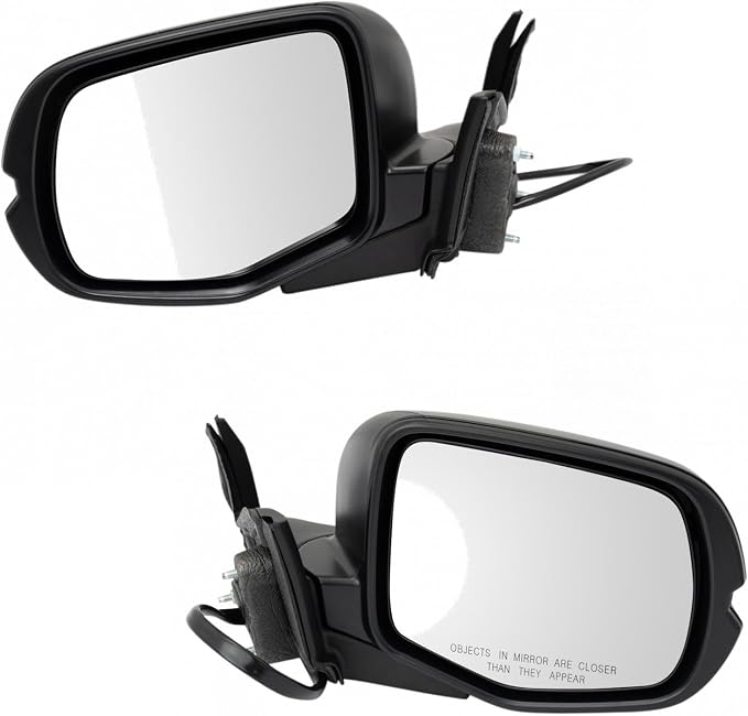 Driver and Passenger Side Mirror Assembly Set Power Heated Paint to Match Compatible with 17-18 Honda Pilot 17-20 Ridgeline RTL AWD 21 Ridgeline RTL 22 AWD 23