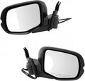 Driver and Passenger Side Mirror Assembly Set Power Heated Paint to Match Compatible with 17-18 Honda Pilot 17-20 Ridgeline RTL AWD 21 Ridgeline RTL 22 AWD 23