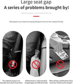 2PCS Car Seat Gap Filler - Car Seat Gap Filler Organizer for Holding Phone,Key,Purse - Universal Car Gap Filler Fits CCar Truck SUV Car Interior Accessories (Burgundy/2PCS)…