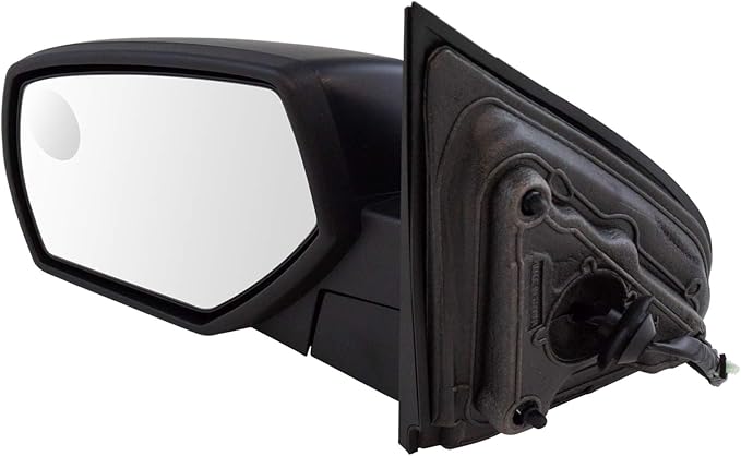2 Piece Driver and Passenger Side Mirror Assembly Set Electric Adjustment Heated No Memory Textured Compatible with 2014-2018 Chevrolet Silverado GMC Sierra 1500 2015-2019 2500 3500 HD GM1320492