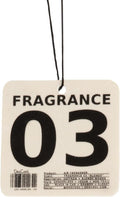 Air Freshener in Fragrance 03 | Hanging Odor Eliminator for Cars, Closets & Drawers | Juniper Berries, Pomelo & Saffron | Vegan, Non-Toxic, Cruelty-Free