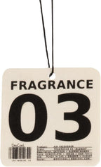 Air Freshener in Fragrance 03 | Hanging Odor Eliminator for Cars, Closets & Drawers | Juniper Berries, Pomelo & Saffron | Vegan, Non-Toxic, Cruelty-Free
