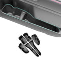 Door Side Storage Box Compatible with 2010-2024 Toyota 4Runner Accessories, Front & Rear 4PCS Door Handle Insert Organizer Tray, TPE Phone Pockets Cup Holder Fit for 4-Runner Accessories