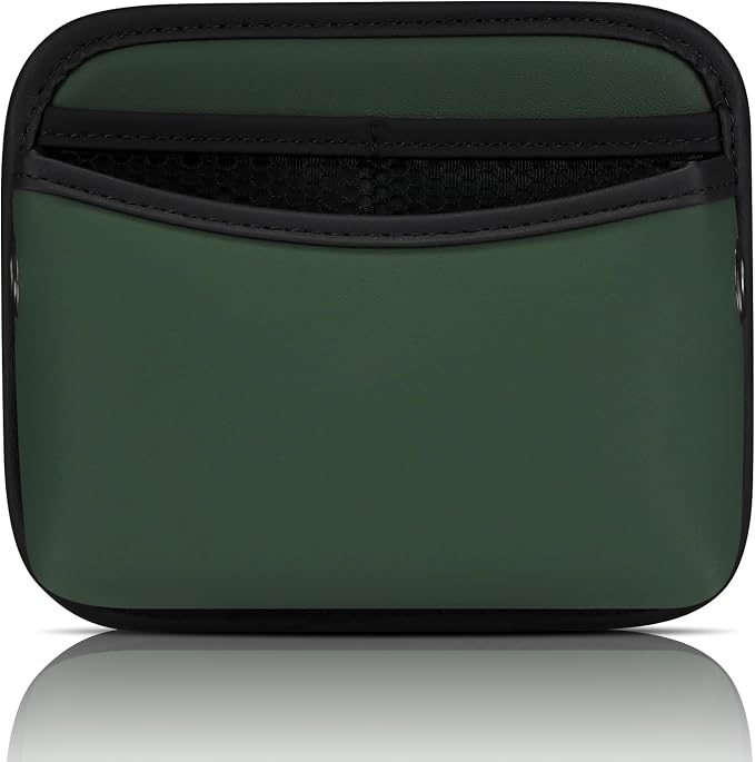 Universal Car Pocket Organizer - PU Leather Pouch for Seat, Door, Window, Console - Holder for Cards, Trash, Cell Phone, Sunglasses