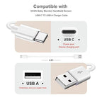 10 Pack Car Carplay USB A to USB C Cable for iPhone 16e 16 iPhone 15 Pro Max iPhone 16 15 Car Charger, iPhone 15 17 Carplay Cable Charging 16 Pro Plus, iPad USB C iPad 10th Pro Air 5/4 Mini 6th