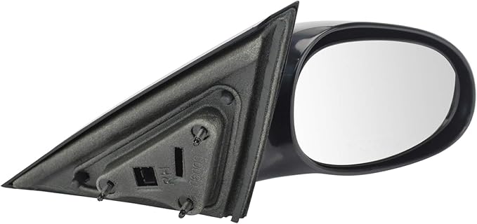 Passenger Side Mirror Assembly Electric Adjustment Non-Heated Memory Black Compatible with 2005-2008 Buick LaCrosse GM1321305