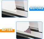 Car Door Corner Edge Guards 4pcs Bling Rhinestone Anti-Scratch Edge Protector Stickers(Pink)