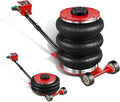 DNA Motoring Air Jack 5 Ton / 11000lbs Triple Bag Airbag Jack with Long Handle, 3-5 s Fast Lifting Pneumatic for Cars,Trucks, Garage, Repair, Lifting up to 15.7", TOOLS-00688