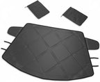 Snow Windshield Cover Compatible with 2008-2013 Jeep Liberty, Custom-fit Windshield Cover for Snow, Ice and Frost, Comes with Rear Mirror Cover