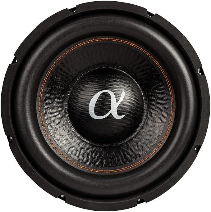 ASW12D AS Series 12" 1200 Watts Max / 400 Watts RMS Dual 4 Ohm Car Subwoofer Stamped Steel Basket with Stronium Magnet Non Pressed Paper Cone Audio Speaker Bass Sub Woofer