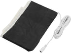 Electric Heating Pad, 60x30cm Electric Heat Cushion with 5521 Female Connector, DC 12V 30W Seat Heating for Home Sleeping Back Neck Shoulder Polyester, Cotton