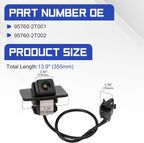95760-2T101 Backup Camera Rear View Camera Compatible with 2011 2012 2013 Kia Optima, Park Assist Camera Replaces# 95760-2T001 95760-2T002
