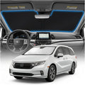 for Honda Odyssey Sun Shade Windshield Cover - Custom Fit Odyssey Accessories 2011-2017 Sunshade Foldable UV Protection & Heat Shield Sun Visor Accessories