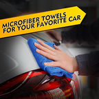 Microfiber Cleaning Cloth 150 Pack, 12.5 x 12.5 inch Microfiber Towels for Cars, Ultra Absorbent Car Washing Cloth, Lint Streak Free Cleaning Rags for Car, Kitchen, and Window, Multicolor