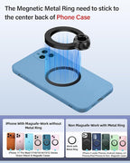 PZK Magnetic Car Phone Holder for Toyota RAV4 2013-2018 Accessories Vent | Compatible with Magsafe Car Phone Mount Hands Free 360° Rotation Cell Phone Automobile Cradles Fit for All Smartphones
