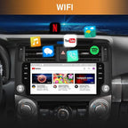 Car Radio Stereo Android 13 for Toyota 4runner 2010-2022 with GPS Navigation CarPlay Android Auto