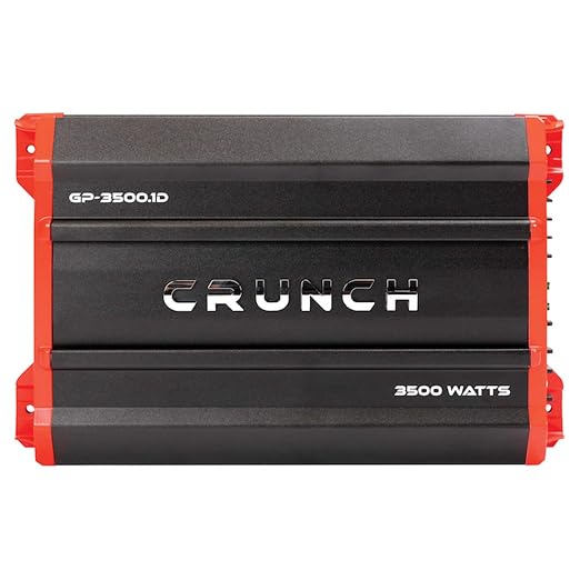 Ground Pounder GP-3500.1D 3500 Watt Monoblock Amplifier