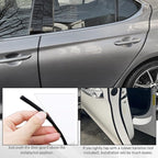 Car Door Edge Guards, Car Door Protector, 32Ft Rubber Seal Protector U Shape Edge Trim, Anti-Collision Auto Door Entry Guard Protective Strip Universal for Most Vehicles (Black, 10M)