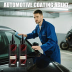 Glass Polishing Liquid D1,2025 New Car Glass Polishing Compound Windshield Cleaner Glas Oil Film Remover with Sponge,Auto Glass Polish Removes Swirls, Scratches, Wiper Marks & Oil Film (1)
