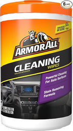 Car Cleaning Wipes, Wipes for Car Interior and Car-Exterior, 90-Wipes Each (Pack of 6)