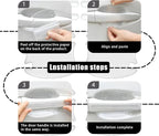 14 PCS Car Door Handle Scratch Protector, Transparent Car Door Cup Rear View Mirror Protector, Waterproof Bumper Trim Guard Sticker, Universal Auto Exterior Accessories Protection Film