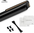 Voron Glass in-Channel Extra Durable Rain Guards for Kia Seltos 2021-2026, Window Deflectors, Vent Window Visors, 4 Pieces - 200313