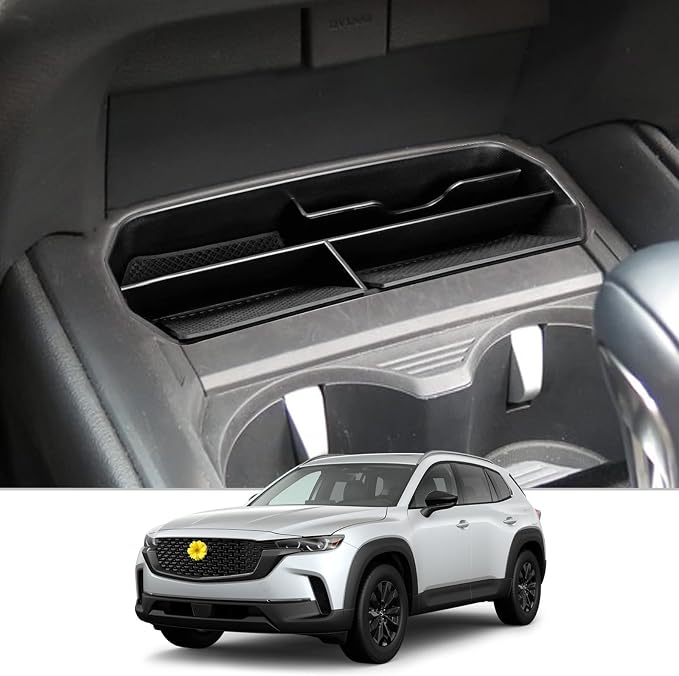 for 2023-2026 Mazda CX-50 Center Console Organizer | for 2023 2024 2025 2026 Mazda CX-50 Console Tray Storage Box Secondary Tray 2023-2026 CX50 Accessories (for Central Console)