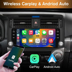 Car Radio Stereo Android 13 for Toyota 4runner 2010-2022 with GPS Navigation CarPlay Android Auto