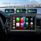 7" Android 14 Car Stereo Radio for Ford Mustang 2005 2006 2007 2008 2009 with Carplay Android Auto,Touch Screen Car Radio with GPS Navigation Bluetooth WiFi FM RDS SWC AHD Backup Camera, 2+32G