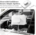 Magnetic Double-Sided Windshield Cleaner with Anti-Fall Rope | Vehicle Window Cleaner, Windscreen Glass Wiper, Universal for SUV Automobile Truck