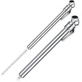 2 Pieces 1-20 PSI Low Pressure Tire Gauges Pencil Tire Gauges for Reverse Osmosis Tank, Garden Tractors, Golf Carts, ATV, Sports Equipment