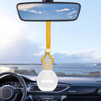 Ikeda Car Air Freshener: Hanging Car Smell Air Freshener | 10ml Hanging Car Perfume | Long Lasting Fragrance | Strong Scents Diffuser for Auto Home (Coconut)