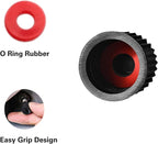 50 Pack Tire Valve Caps, Plastic Valve Stem Caps with O Rubber Seal, Universal Stem Covers for Cars, SUVs, Bike and Bicycle, Trucks, Motorcycles, Airtight Seal Dust Proof, Black 5 Dollar Item
