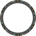 Car Steering Wheel Cover for Women Men, Non-Slip Garden Strawberry Steering Wheel Protector, Universal 14"-15" Fit for Cars, SUVs, Trucks (Garden Strawberry)