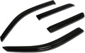 4Pcs Tape-On Window Visor Rain Guard Compatible with 2003-2009 Toyota 4Runner, Rain Shields Vent Shade Wind Deflector, Acrylic