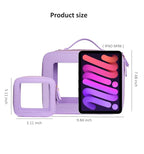 Clear Sunscreen Makeup Bag Organizer,Travel Toiletry Bag Cosmetic Case for Women,Portable Beach Make Up Skincare Pouch Car Organizer Bag with Zippers for Essentials(Large-Purple)
