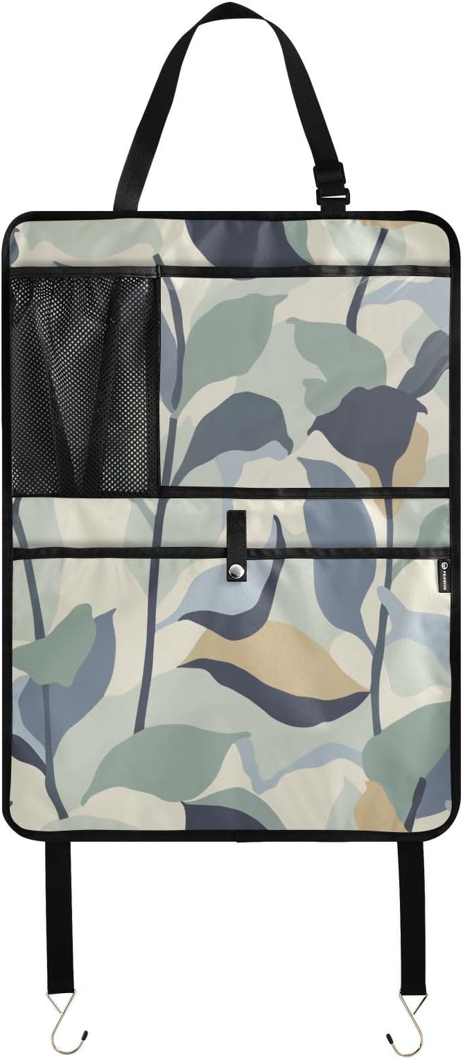 Kick Mats Backseat Protector with Anti Kick Design Offering Safety and Space for Backseat Essentials