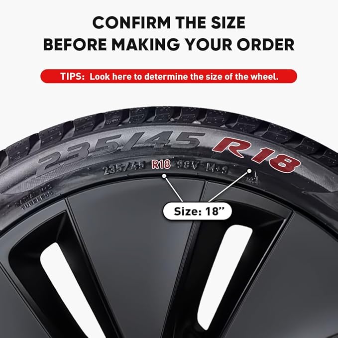 Automotive Alloy Wheel Rim Protector - Covering The Entire Rim of The Wheel hub - Strips for Curb Rash Prevention - Set of 4 Rim Protector Easy to Install(20'',Black)