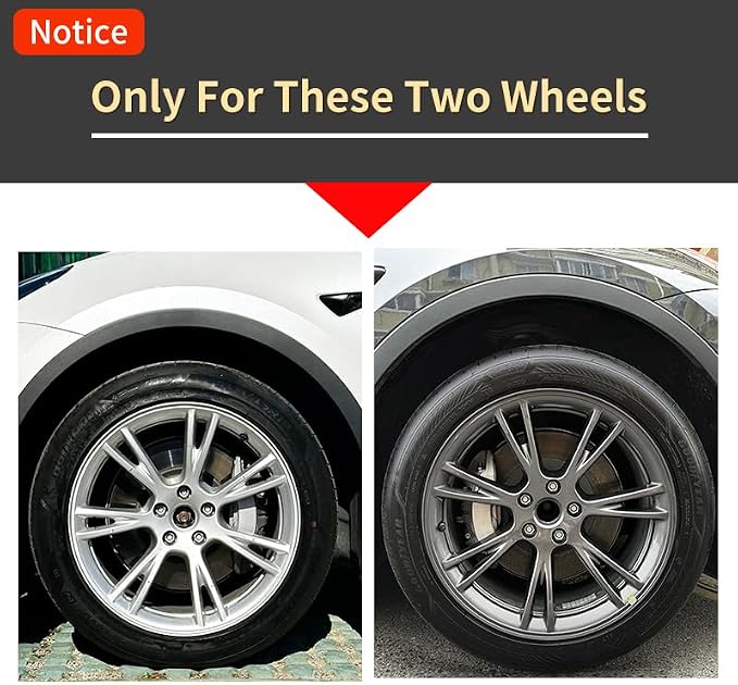Wheel Cover for Tesla Model Y 4PCS Hubcaps for Tesla Wheel Cover Model Y(2020-2024) 19inch Storm Rim Full Cover Hubcaps Accessories (Storm Style, 19 inch)