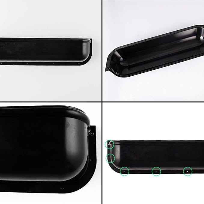 Door Organizer, Car Seat Side Storage Pocket, Waterproof Vehicle Accessory Rack With 8 Screws, Large Capacity Holder For Keys, Drinks, Tools, No-Drill Mount For Truck Trailer